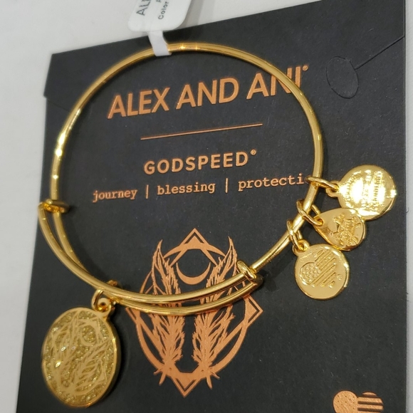 Alex and Ani Godspeed Sparkle Journey Brac… - Picture 3 of 6